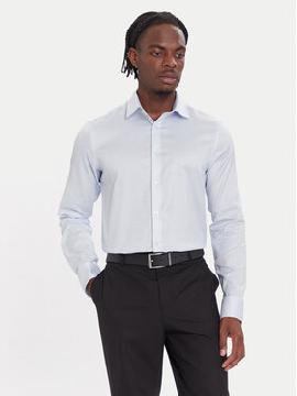 Calvin Klein Marškiniai · Žydra · Slim Fit
