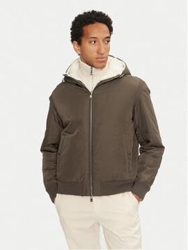 BOSS Demisezoninė striukė · Žalia