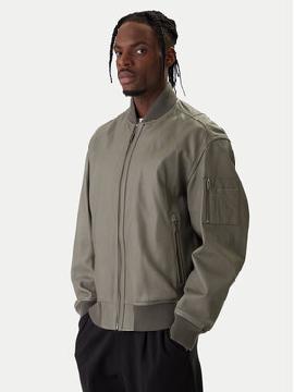 BOSS Odinė striukė · Pilka