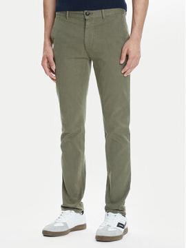 BOSS Chinos kelnes · Žalia · Slim Fit