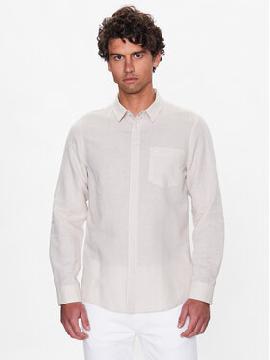 Calvin Klein Marškiniai · Smėlio · Regular Fit