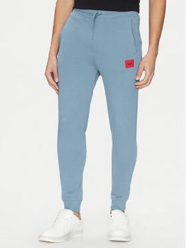 HUGO Sportinės kelnės · Mėlyna · Relaxed Fit