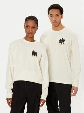 Filling Pieces Marškinėliai ilgomis rankovėmis · Écru