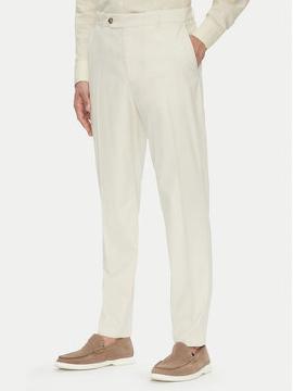 BOSS Chinos kelnes · Écru · Relaxed Fit