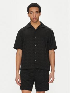 HUGO Marškiniai · Juoda · Oversize