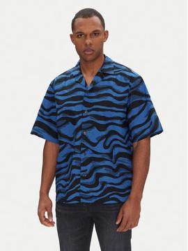 HUGO Marškiniai · Mėlyna · Relaxed Fit