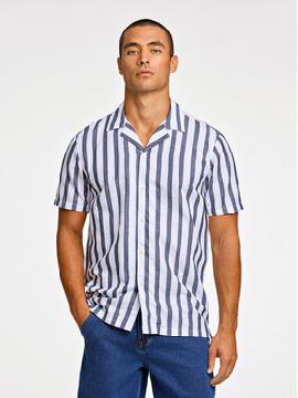 Lindbergh Marškiniai · Tamsiai mėlyna · Relaxed Fit