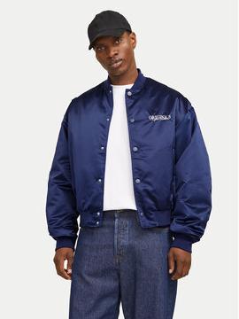 Jack & Jones Bomber striukė · Mėlyna