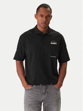 KARL LAGERFELD Polo marškinėliai · Juoda