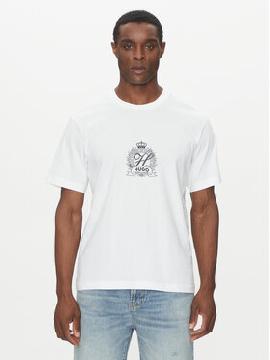 HUGO Marškinėliai · Balta
