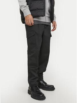 Jack & Jones Medžiaginės kelnės · Juoda · Slim Fit