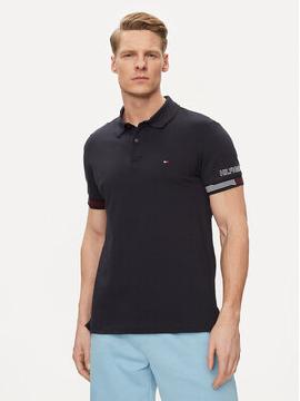 Tommy Hilfiger Polo marškinėliai · Tamsiai mėlyna
