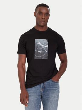 Armani Exchange Marškinėliai · Juoda