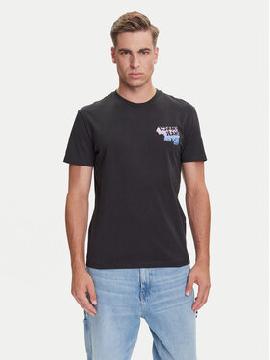 Tommy Jeans Marškinėliai · Juoda