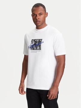 KARL LAGERFELD Marškinėliai · Balta