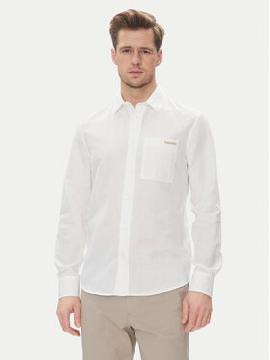 Calvin Klein Jeans Marškiniai · Balta · Regular Fit