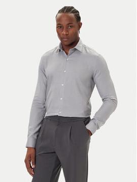 Calvin Klein Marškiniai · Pilka · Slim Fit