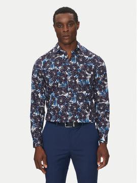 Hechter Paris Marškiniai · Tamsiai mėlyna · Regular Fit