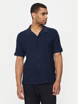 BOSS Marškiniai · Tamsiai mėlyna · Regular Fit