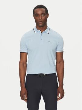 BOSS Polo marškinėliai · Žydra