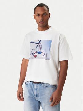 Guess Jeans Marškinėliai · Balta