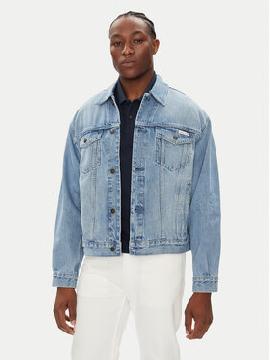 Calvin Klein Jeans Džinsinė striukė · Mėlyna