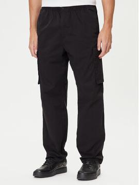 Calvin Klein Jeans Medžiaginės kelnės · Juoda · Regular Fit