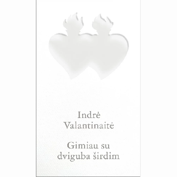 Gimiau su dviguba širdim