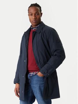 Tommy Hilfiger Demisezoninis paltas · Tamsiai mėlyna