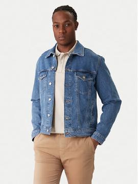 Tommy Jeans Džinsinė striukė · Mėlyna