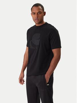 KARL LAGERFELD Marškinėliai · Juoda