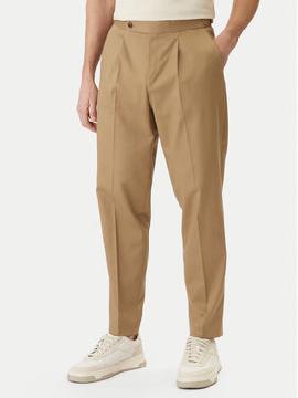 BOSS Medžiaginės kelnės · Smėlio · Regular Fit