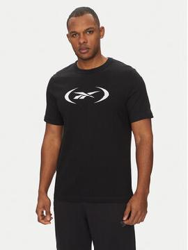 Reebok Marškinėliai · Juoda