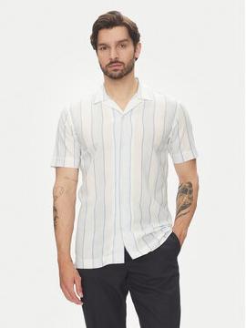 Lindbergh Marškiniai · Žydra · Relaxed Fit