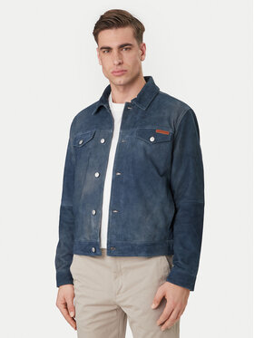 Calvin Klein Jeans Odinė striukė · Tamsiai mėlyna