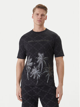 KARL LAGERFELD Marškinėliai · Juoda