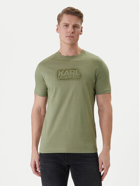 KARL LAGERFELD Marškinėliai · Žalia