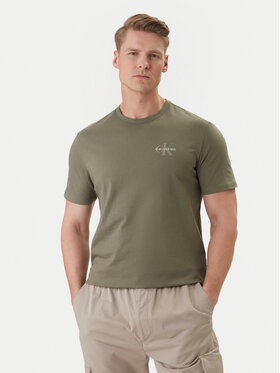 Calvin Klein Jeans Marškinėliai · Chaki