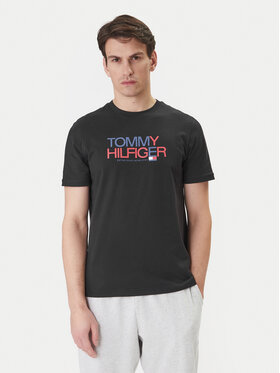 Tommy Hilfiger Marškinėliai · Juoda