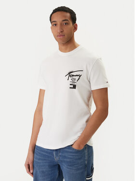 Tommy Jeans Marškinėliai · Balta