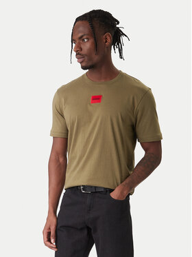 HUGO Marškinėliai · Žalia