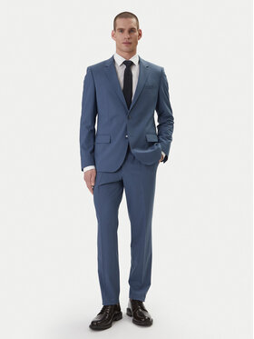 HUGO Kostiumas · Mėlyna · Slim Fit