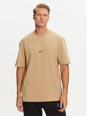 HUGO Marškinėliai · Smėlio