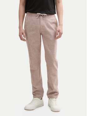 Tom Tailor Medžiaginės kelnės · Smėlio · Regular Fit