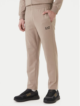 EA7 Emporio Armani Sportinės kelnės · Smėlio · Regular Fit