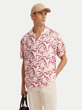 Bugatti Marškiniai · Raudona · Regular Fit