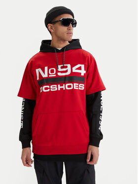 DC Shoes Džemperis · Raudona
