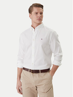 Tommy Hilfiger Marškiniai · Balta · Slim Fit