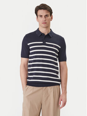Tommy Hilfiger Polo marškinėliai · Tamsiai mėlyna