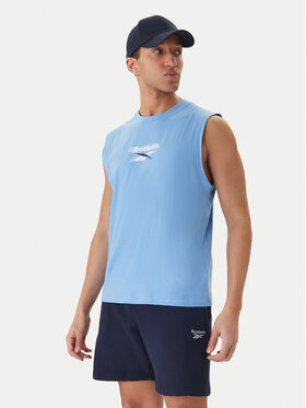 Reebok Tank top marškinėliai · Žydra